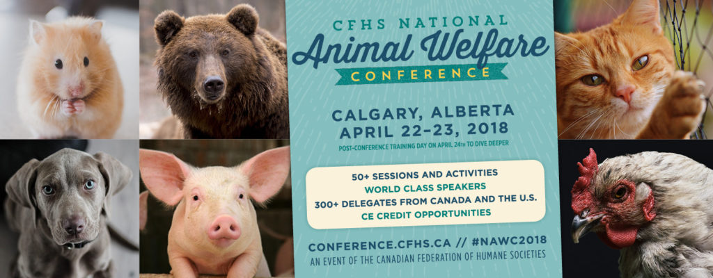 Humane Canada's 2018 National Animal Welfare Conference